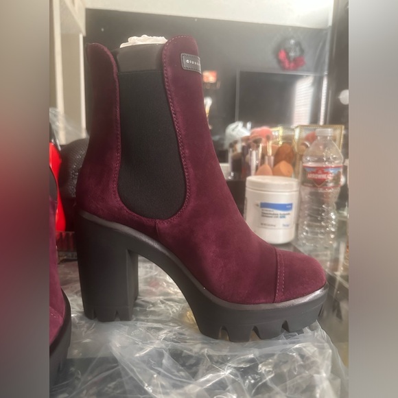 Giuseppe Zanotti Gintonic Velour Ankle boots - Picture 2 of 12